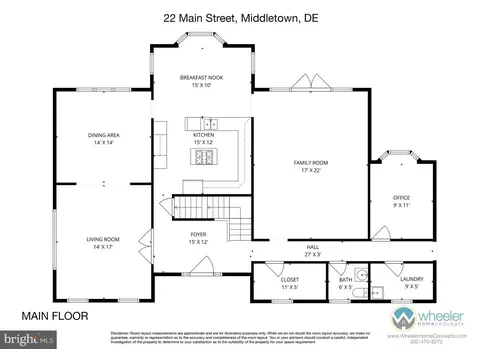 Floorplan - 22 S Main St, Middletown, DE 19709 photo 2 of 2