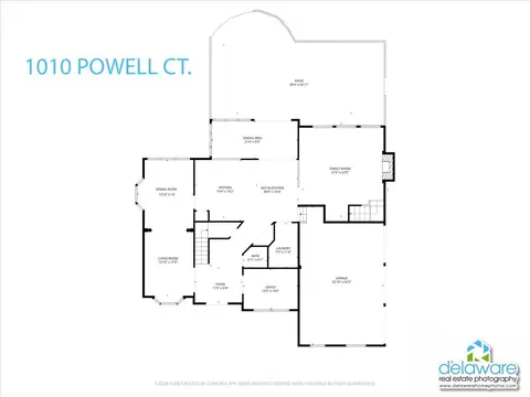 Floorplan - 1010 Powell Ct, Bear, DE 19701 photo 1 of 3
