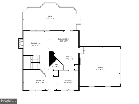 Floorplan - 7 Buttonwood Ct, Newark, DE 19702 photo 1 of 3