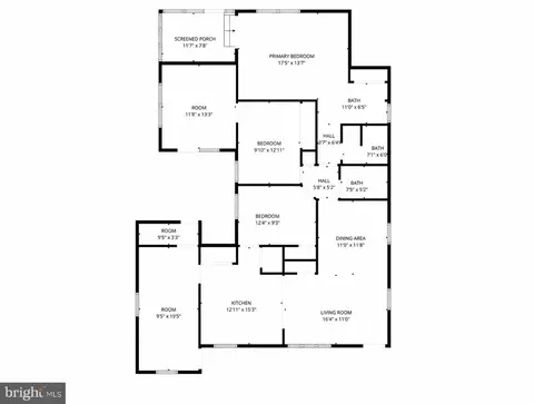 Floorplan - 65 E Netherfield Rd, Wilmington, DE 19804 photo 1 of 1