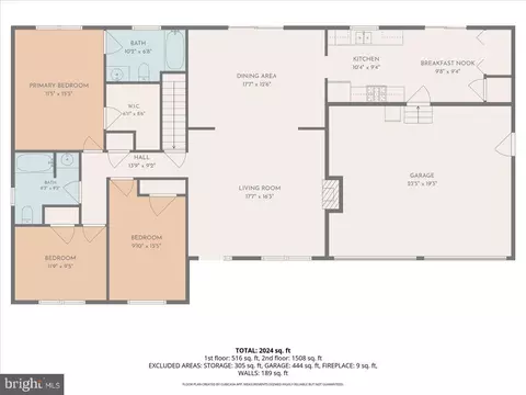 Floorplan - 128 Clipper Dr, Middletown, DE 19709 photo 2 of 3
