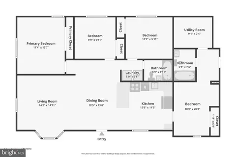 Floorplan - 1 Curry Ln, Newark, DE 19713 photo 1 of 1