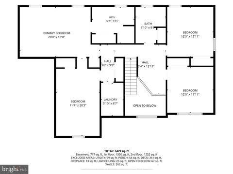 Floorplan - 6 Roy Ct, Newark, DE 19711 photo 6 of 8