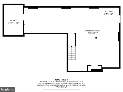 Floorplan - 6 Roy Ct, Newark, DE 19711 photo 7 of 8