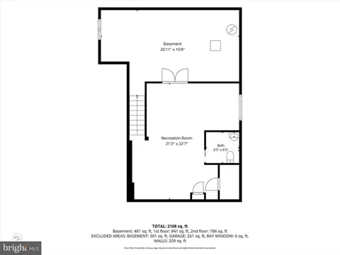 Floorplan - 109 Marble House Dr, Bear, DE 19701 photo 1 of 3