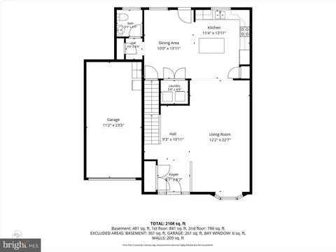 Floorplan - 109 Marble House Dr, Bear, DE 19701 photo 2 of 3