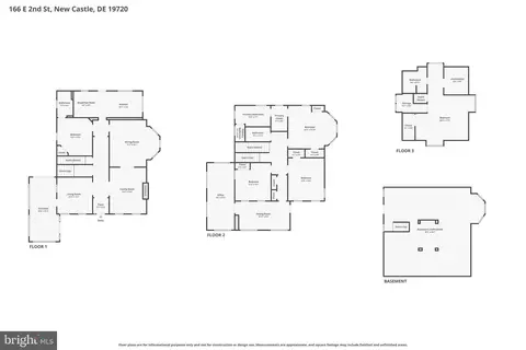 Floorplan - 166 E 2nd, New Castle, DE 19720 photo 1 of 3