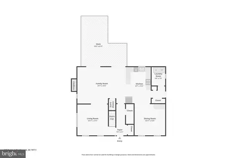 Floorplan - 108 Paddock Dr, Newark, DE 19711 photo 1 of 3