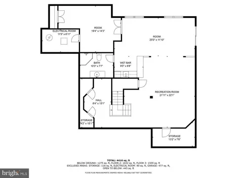 Floorplan - 11 Devonshire Ct, Wilmington, DE 19807 photo 3 of 4