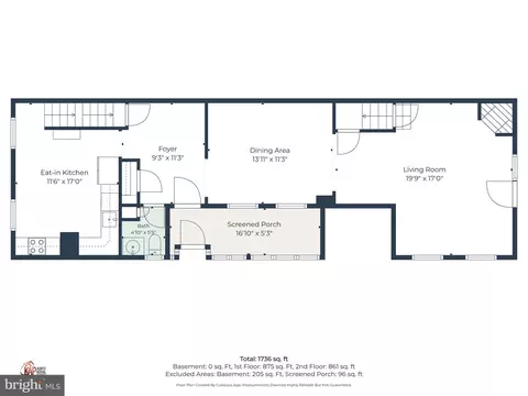 Floorplan - 39 E 4th St, New Castle, DE 19720 photo 2 of 3