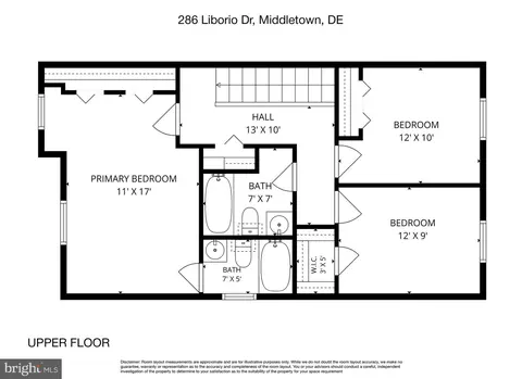 Floorplan - 286 Liborio Dr, Middletown, DE 19709 photo 3 of 3