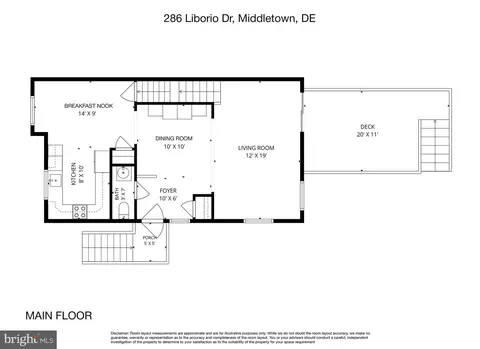Floorplan - 286 Liborio Dr, Middletown, DE 19709 photo 2 of 3
