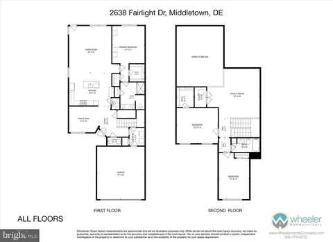 Floorplan - 2638 Fairlight Dr, Middletown, DE 19709 photo 1 of 1