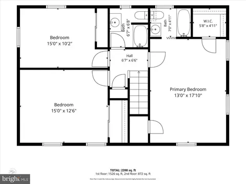 Floorplan - 17 Millwright, Newark, DE 19711 photo 2 of 3