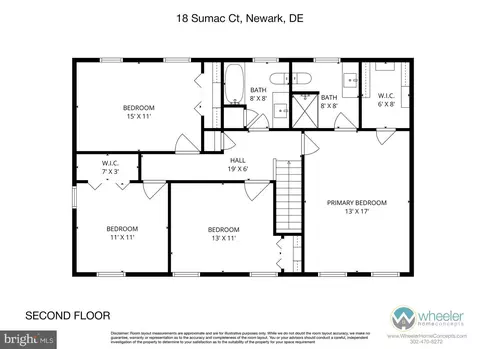 Floorplan - 18 Sumac Ct, Newark, DE 19702 photo 2 of 3