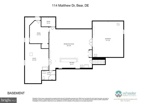Floorplan - 114 Matthew Dr, Bear, DE 19701 photo 2 of 2