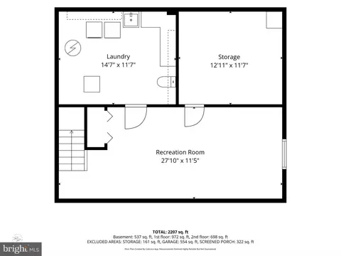 Floorplan - 3 Ware Rd, Newark, DE 19711 photo 3 of 4