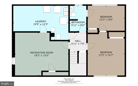 Floorplan - 24 Windflower Dr, Newark, DE 19711 photo 2 of 2