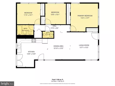 Floorplan - 71 Mercer Dr, Newark, DE 19713 photo 1 of 1