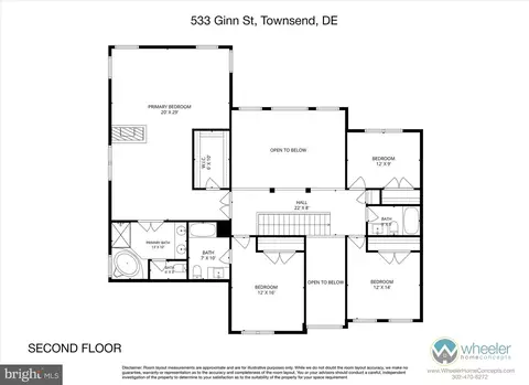 Floorplan - 533 Ginn St, Townsend, DE 19734 photo 2 of 2