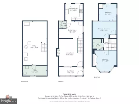 Floorplan - 600 E 22nd St, Wilmington, DE 19802 photo 1 of 4