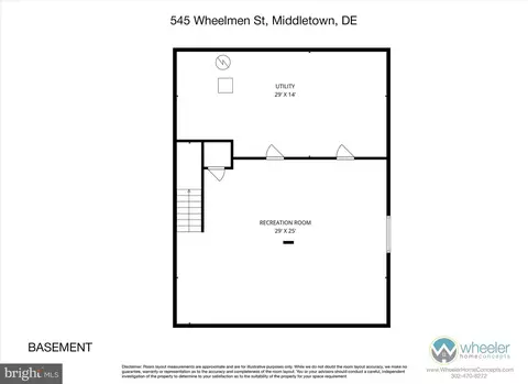 Floorplan - 545 Wheelmen St, Middletown, DE 19709 photo 3 of 3