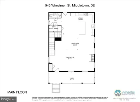 Floorplan - 545 Wheelmen St, Middletown, DE 19709 photo 2 of 3