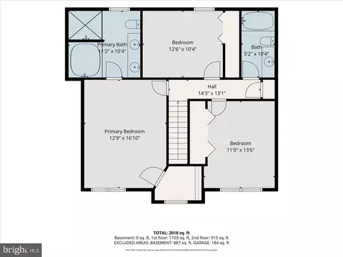 Floorplan - 23 Belfort Loop, Newark, DE 19702 photo 2 of 4