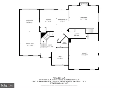 Floorplan - 827 Corner Ketch Rd, Newark, DE 19711 photo 3 of 4
