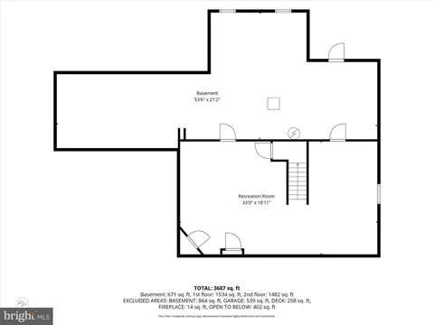 Floorplan - 10 Moonlight Ct, Newark, DE 19702 photo 3 of 4