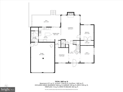Floorplan - 10 Moonlight Ct, Newark, DE 19702 photo 1 of 4