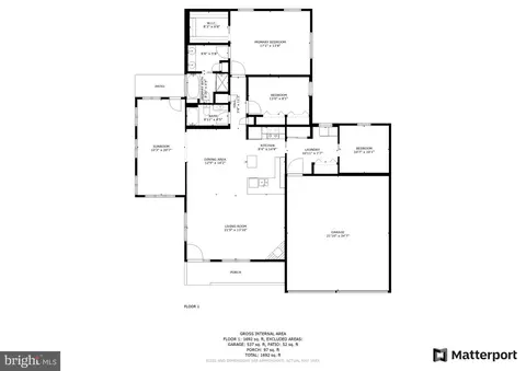Floorplan - 3 Cranberry Ct #78, Georgetown, DE 19947 photo 1 of 1