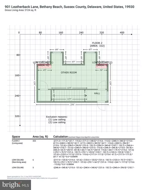 Floorplan - 901 Leatherback Ln, Bethany Beach, DE 19930 photo 7 of 8