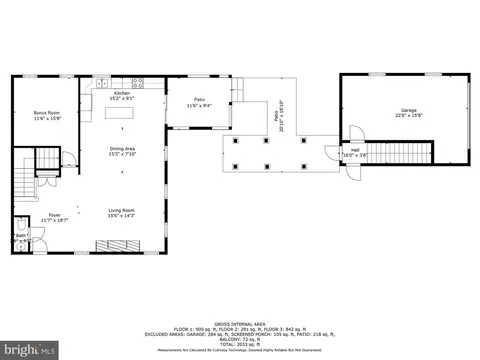 Floorplan - 901 Leatherback Ln, Bethany Beach, DE 19930 photo 2 of 8