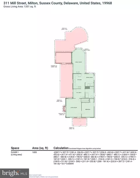 Floorplan - 311 Mill St, Milton, DE 19968 photo 4 of 5