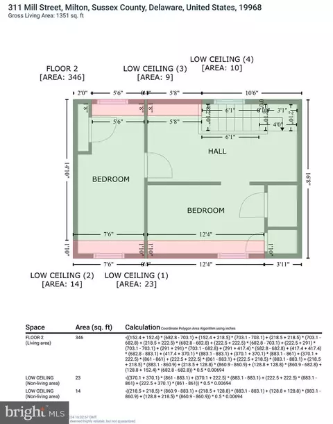 Floorplan - 311 Mill St, Milton, DE 19968 photo 5 of 5
