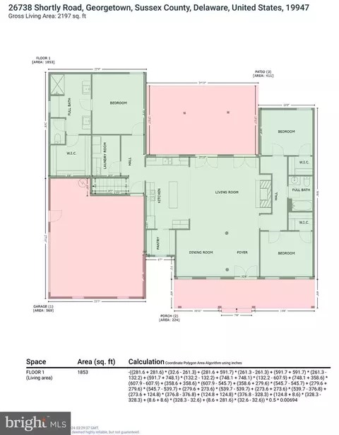 Floorplan - 26738 Shortly Rd, Georgetown, DE 19947 photo 5 of 6
