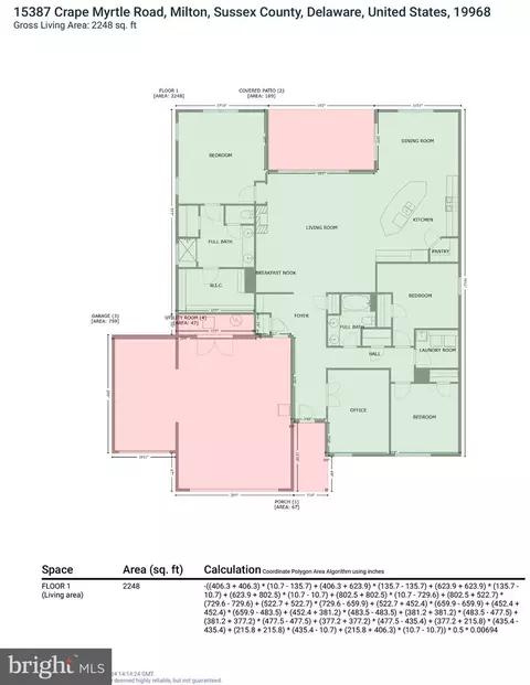 Floorplan - 15387 Crape Myrtle Rd, Milton, DE 19968 photo 2 of 2