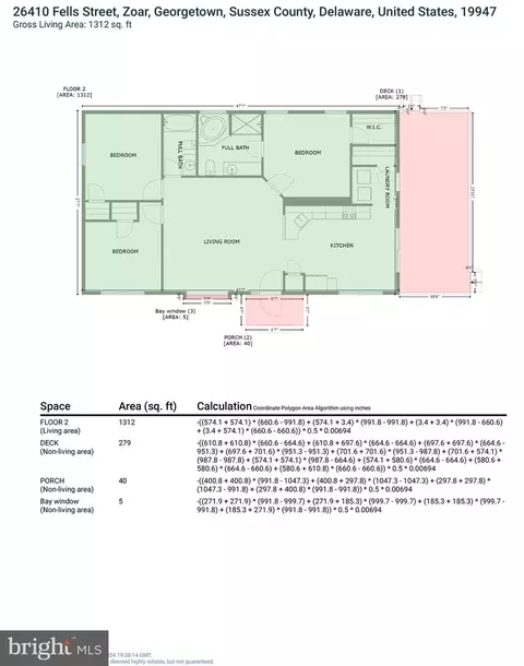 Floorplan - 26410 Fells St, Georgetown, DE 19947 photo 4 of 5