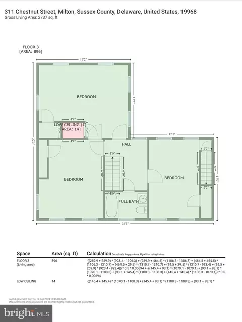 Floorplan - 311 Chestnut St, Milton, DE 19968 photo 7 of 9