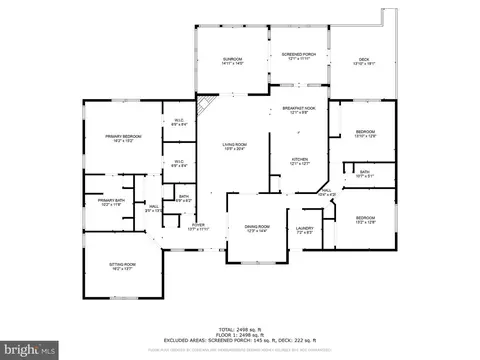 Floorplan - 16408 Winding River Dr, Milton, DE 19968 photo 1 of 1