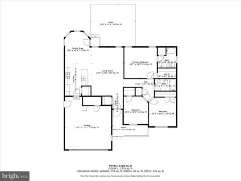 Floorplan - 29574 Fieldstone Dr, Milton, DE 19968 photo 1 of 1