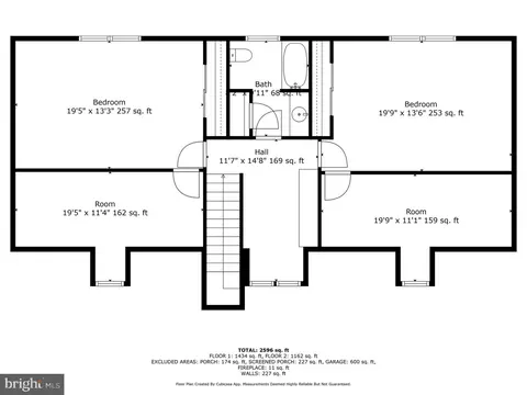 Floorplan - 17 Elliott Ave, Ocean View, DE 19970 photo 2 of 3