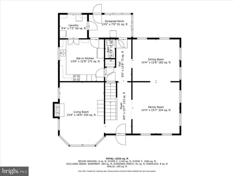 Floorplan - 140 Delaware Ave, Laurel, DE 19956 photo 1 of 4
