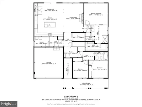Floorplan - 36821 W Old Gate Dr, Georgetown, DE 19947 photo 1 of 1
