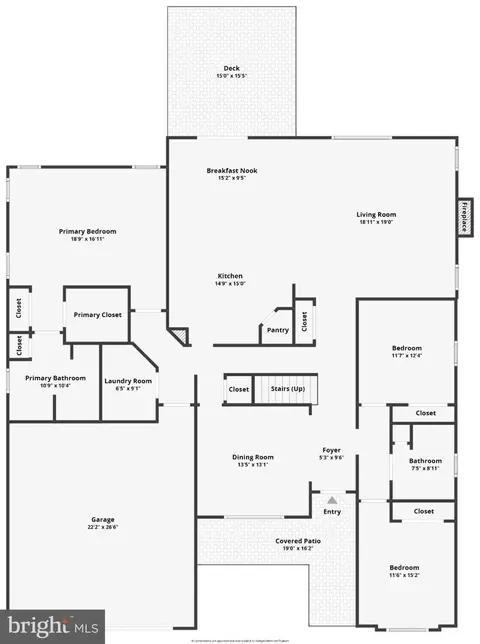 Floorplan - 18131 Emerson Way, Georgetown, DE 19947 photo 1 of 2