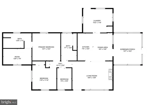 Floorplan - 15022 Wilson Hill Rd, Georgetown, DE 19947 photo 1 of 1