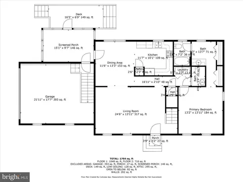 Floorplan - 417 Jackie Dr, Ocean View, DE 19970 photo 1 of 3