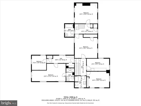 Floorplan - 202 N Bedford St, Georgetown, DE 19947 photo 2 of 3