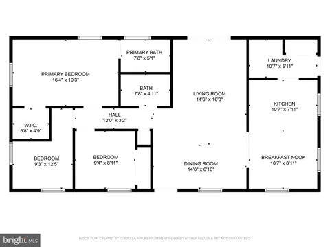 Floorplan - 16645 Adams Rd, Laurel, DE 19956 photo 1 of 1